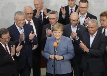 angela merkel fourth time chancellor