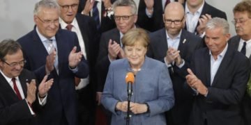 angela merkel fourth time chancellor