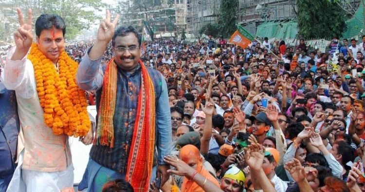 tripura government bjp