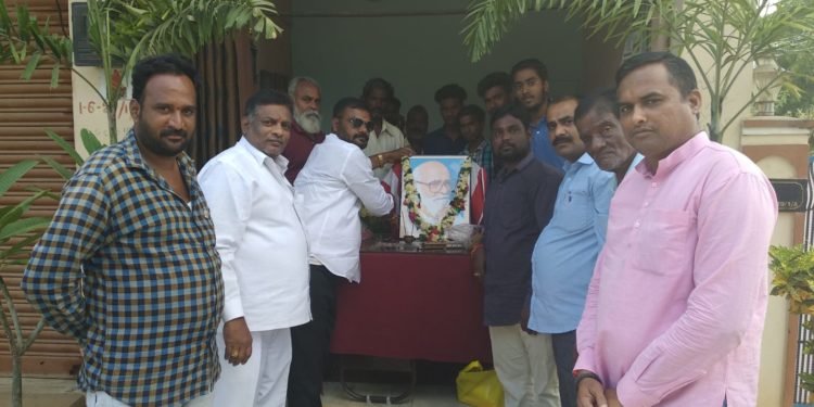 సదాశివపేటలో కాళోజీ నారాయణరావు జన్మదిన వేడుకలు ఘనంగా