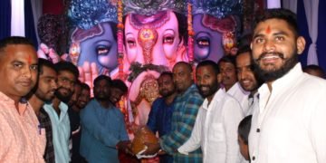 వినాయక పూజ వేడుకలు పాల్గొన్న కొవురి సత్యనారాయణ గౌడ్