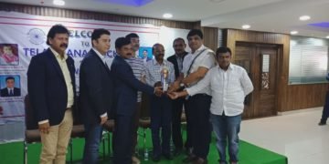 బెస్ట్ అర్గనైజర్ అవార్డు దక్కించుకున్న హకీ -రంగారెడ్డి