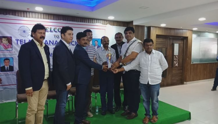 బెస్ట్ అర్గనైజర్ అవార్డు దక్కించుకున్న హకీ -రంగారెడ్డి