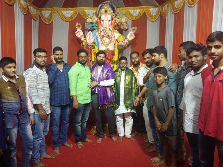 వినాయక పూజ వేడుకల్లో – యువతకు సందేశాన్నిచ్చిన బిసి దల్ రాష్ట్ర అధ్యక్షుడు కుమారస్వామి …