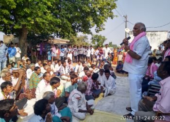కోనేరు కోనప్పకు..ఘన స్వాగతం పలికిన గ్రామ మహిళలు