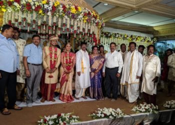 జాయింట్ ట్రాన్స్ పోర్ట్ కమిషనర్ చిదురు రమేష్ ఏకైక పుత్రిక చరణ్య వివాహం అంగరంగ వైభవంగా