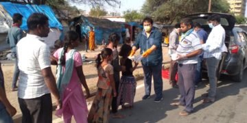 నిరు పేదలను అన్నదాత గా నిలుస్తున్న బీజేపీ మైనారిటీ నేత రహమతుల్లా