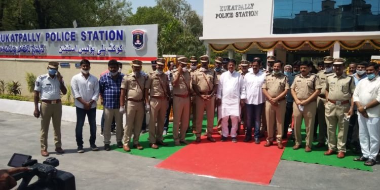 కూకట్పల్లి లో నూతన పోలీస్ స్టేషన్ భవనం ప్రారంభోత్సవం