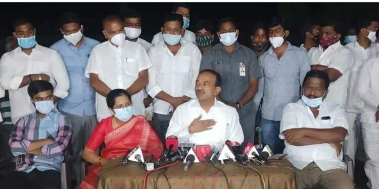 నా సంపాదన అంతా నా కష్టార్జితం. ఈటెల