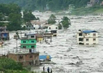 నేపాల్​ వరద దృశ్యాలు
