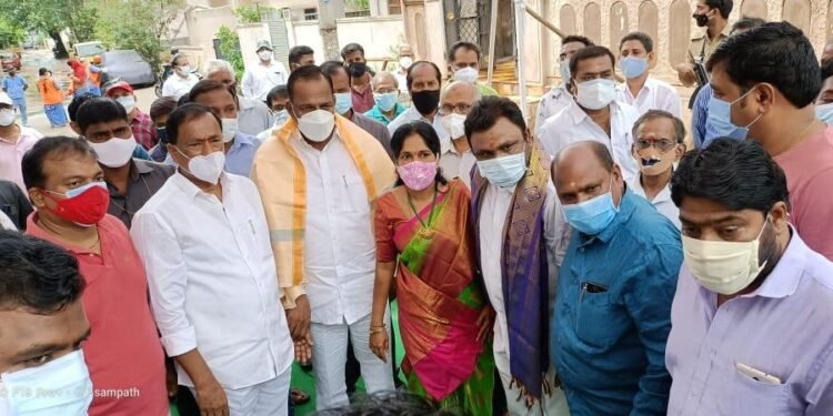 ఫీర్జాదిగూడ లో పలు అభివృద్ధి కార్యక్రమాలు ప్రారంభించిన మంత్రి మల్లారెడ్డి..