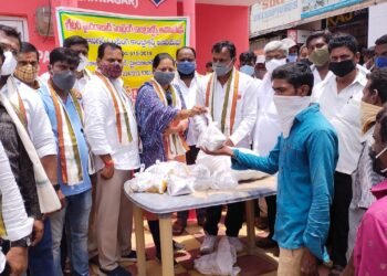 చిల్కానగర్ డివిజన్ పేద ప్రజలకు అన్నదాన కార్యక్రమం