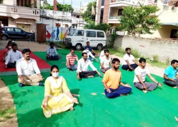 ఉప్పల్ లో యోగా కార్యక్రమం…