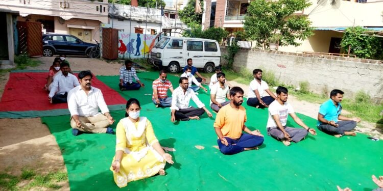 ఉప్పల్ లో యోగా కార్యక్రమం…