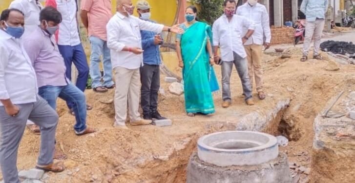 చిల్కనగర్ డివిజన్లో కార్పొరేటర్ విస్తృత పర్యటన