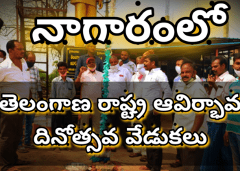 నాగారంలో తెలంగాణ రాష్ట్ర ఆవిర్భావ దినోత్సవ వేడుకలు..