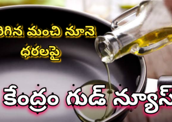 మంచి నూనె ధరలపై కేంద్రం గుడ్ న్యూస్