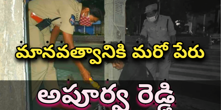 మానవత్వానికి మరో పేరు అపూర్వ రెడ్డి..