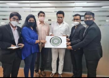 ది ఇండియన్ కన్క్లేవ్ లోగోను ఆవిష్కరించిన మంత్రి కేటిఆర్