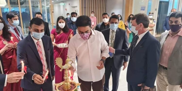గోల్డ్మ్యాన్ సాచ్స్ ప్రారంభించిన కేటీఆర్