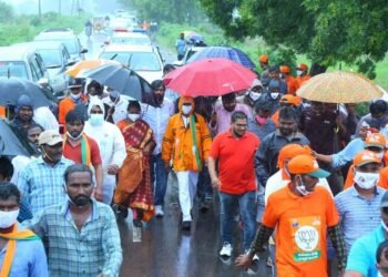 ఈటెల ప్రజా దీవెన యాత్ర 5వ రోజు