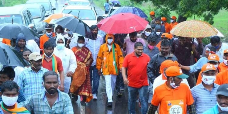 ఈటెల ప్రజా దీవెన యాత్ర 5వ రోజు