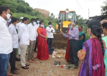 నిజాంపేట్ ప్రగతినగర్ డంపింగ్ యార్డ్ వద్ద రీసైక్లింగ్ యూనిట్ ప్రారంభం
