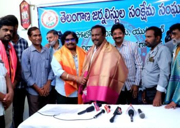జర్నలిస్టులను ఆదుకోవాలంటున్న అంబర్పేట్ శంకర్ ముదిరాజ్..