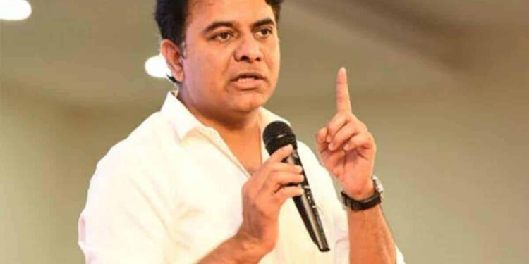 కేంద్ర ప్రభుత్వ ఉద్యోగాల పోటీ పరీక్షలు తెలుగులో నిర్వహించాలి -కేటిఆర్
