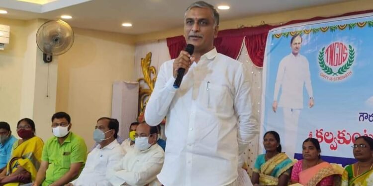 అంగ‌న్‌వాడీలకు ప్ర‌భుత్వం అండ‌గా ఉంటుంది-హరీష్ రావు
