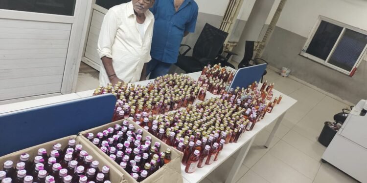 ఉప్పల్ లో అక్రమంగా మద్యం అమ్మకాలు