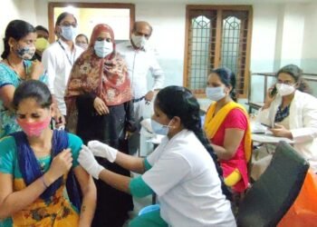 అల్లాపూర్ లో నూతన వాక్సిన్ సెంటర్ ప్రారంభం
