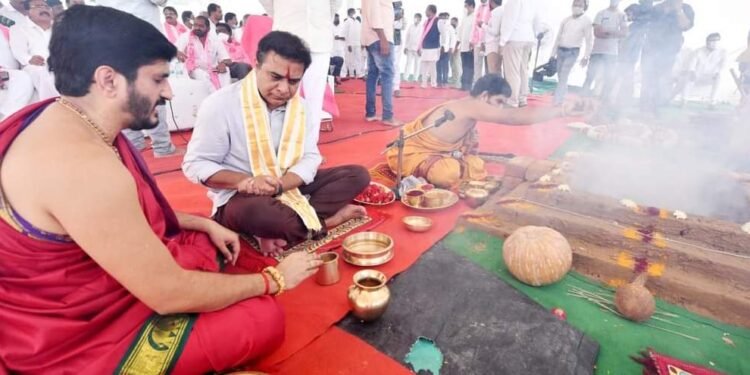 ఢిల్లీలో నూతన టీఆర్ఎస్ భవనం తెలంగాణ ఆత్మ గౌరవ, అస్తిత్వ చిహ్నం – కేటీఆర్