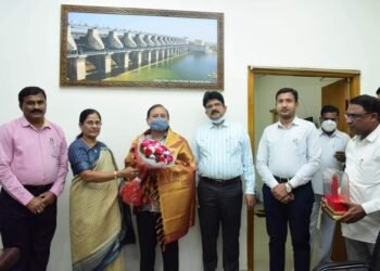 సందీప్ కుమార్ సుల్తానియా కి జెడ్పి చైర్మన్ మంజుశ్రీ సన్మానం