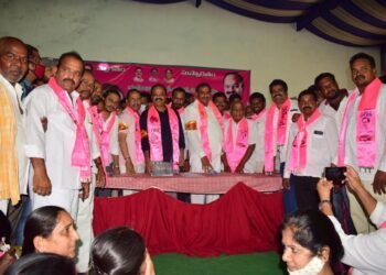 TRS పార్టీ 124 వ డివిజన్ పదవుల ప్రమాన స్వీకారం