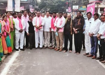 రైతన్నలకు అండగా టీఆర్ఎస్ ప్రభుత్వo.. వి.జగదీశ్వర్ గౌడ్. మాదాపూర్
