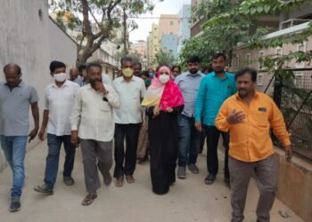 జనప్రియ నగర్ లో కార్పొరేటర్ పాదయాత్ర ….సబిహా గౌసుద్దీన్