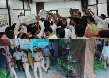 జిహెచ్ఎంసి ఆస్తులను ధ్వంసం చేయడం హేయమైనచర్య… పూజిత జగదీశ్వర గౌడ్.