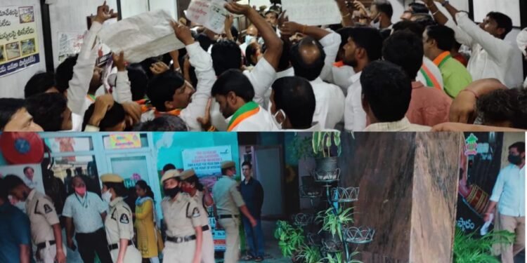 జిహెచ్ఎంసి ఆస్తులను ధ్వంసం చేయడం హేయమైనచర్య… పూజిత జగదీశ్వర గౌడ్.