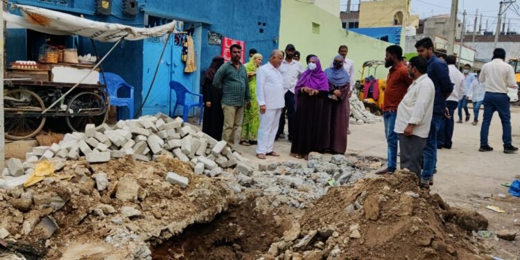 దశలవారీగా అభివృద్ధి పనులు..సబిహా గౌసుద్దీన్