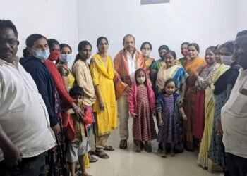 భుదేవిహిల్స్ నందు నూతనంగా నిర్మించిన సొసైటీ కార్యాలయాన్ని సందర్శించిన దొడ్ల వెంకటేష్ గౌడ్