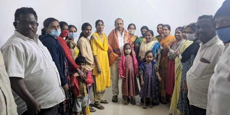 భుదేవిహిల్స్ నందు నూతనంగా నిర్మించిన సొసైటీ కార్యాలయాన్ని సందర్శించిన దొడ్ల వెంకటేష్ గౌడ్