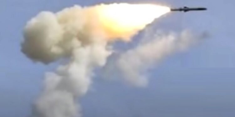 missile into Pakistan