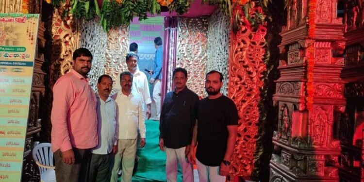 జనప్రీయ నగర్ లో ఘనంగా అమ్మవారి పూజలు.. శ్యామ్ సుందర్ రెడ్డీ