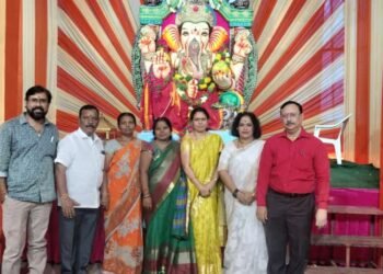 నిమ్స్ విఘ్నేశ్వర స్వామివారికి ప్రత్యేక పూజలు చేసిన గంగాపురం పద్మ