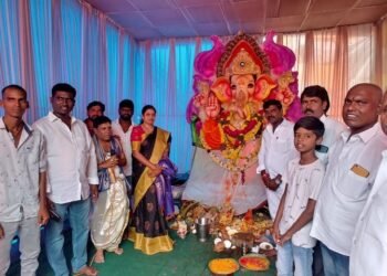 గణనాధుడి ఆశీస్సులతో ప్రజలు సుఖశాంతులతో వర్ధిల్లాలి మాజీ కార్పొరేటర్..బొబ్బ నవత రెడ్డి