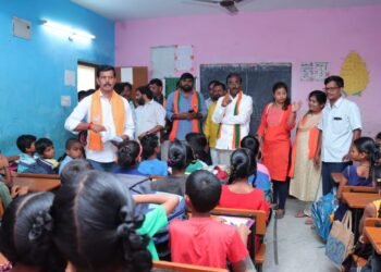 కనీస వసతుల కల్పన కై పోరాడుదాం..భాజపా నేత గజ్జల యోగానంద్..
