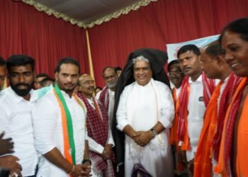సెంట్రల్ మినిస్టర్ భూపేందర్ యాదవ్ కు ఘన స్వాగతం పలికిన.రవి కుమార్ యాదవ్