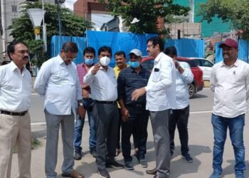 తనిఖీ నిర్వహించిన మునిసిపల్ అదనపు కమిషనర్