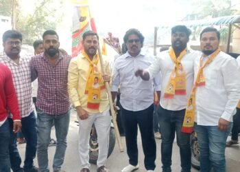 టీటీడీపీ అధ్యక్షుడీకి శుభాకాంక్షలు తెలిపిన పలారం బండి మదు ముదిరాజ్